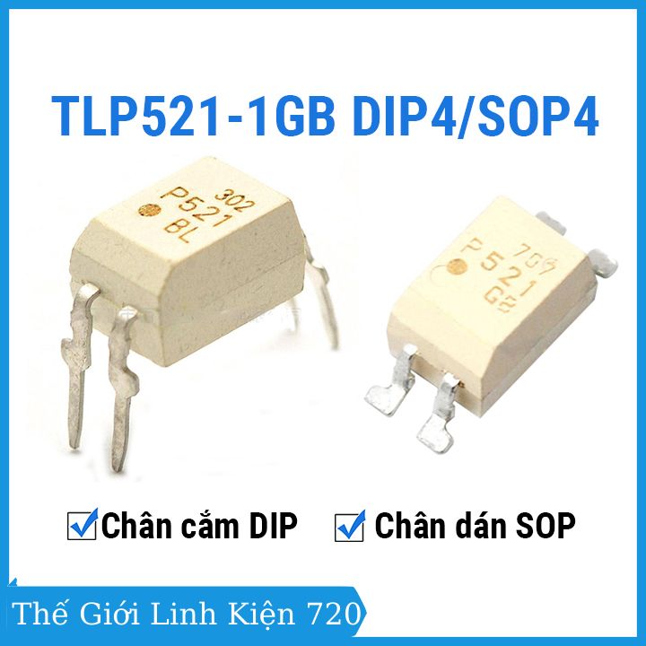 IC TLP521-1GB SOP4 / DIP4 Optocouplers