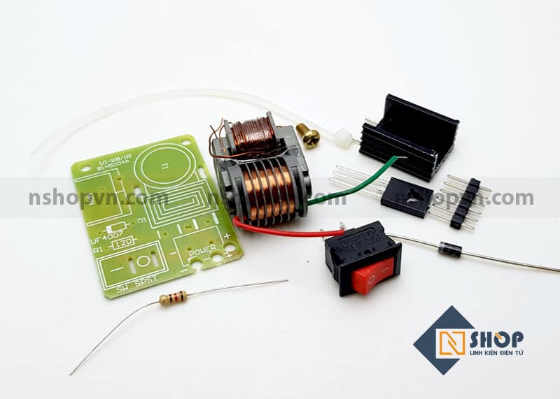Kích điện 15kV 3.7VDC - 4.2VDC tự ráp