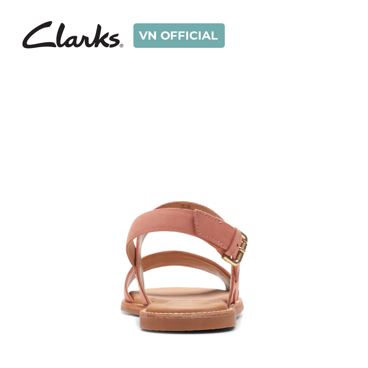 Giày Sandal Da Nữ Clarks - Karsea Strap