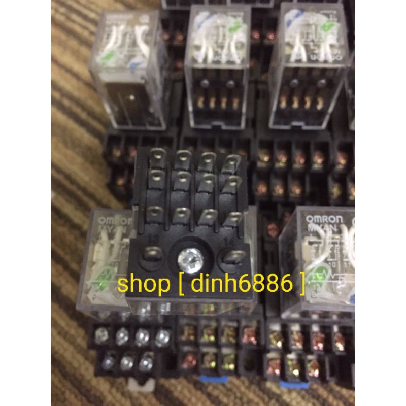 Relay, rơ le trung gian MY4N - 24V