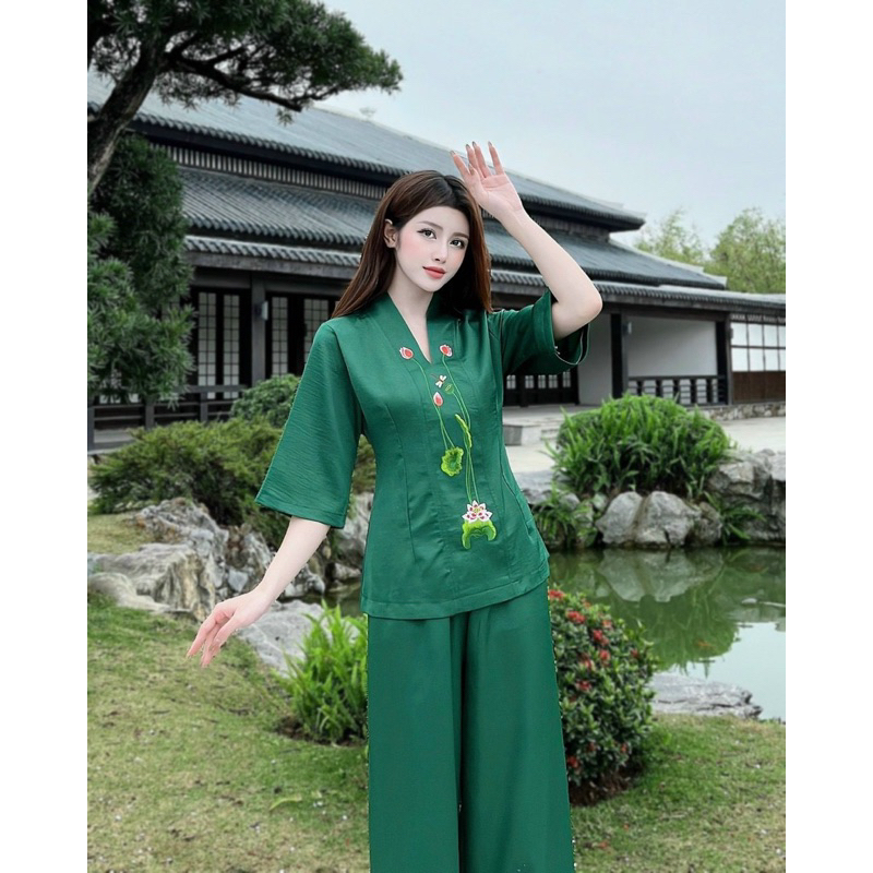 ĐỒ LAM ĐI LỄ CHÙA  BL THÊU