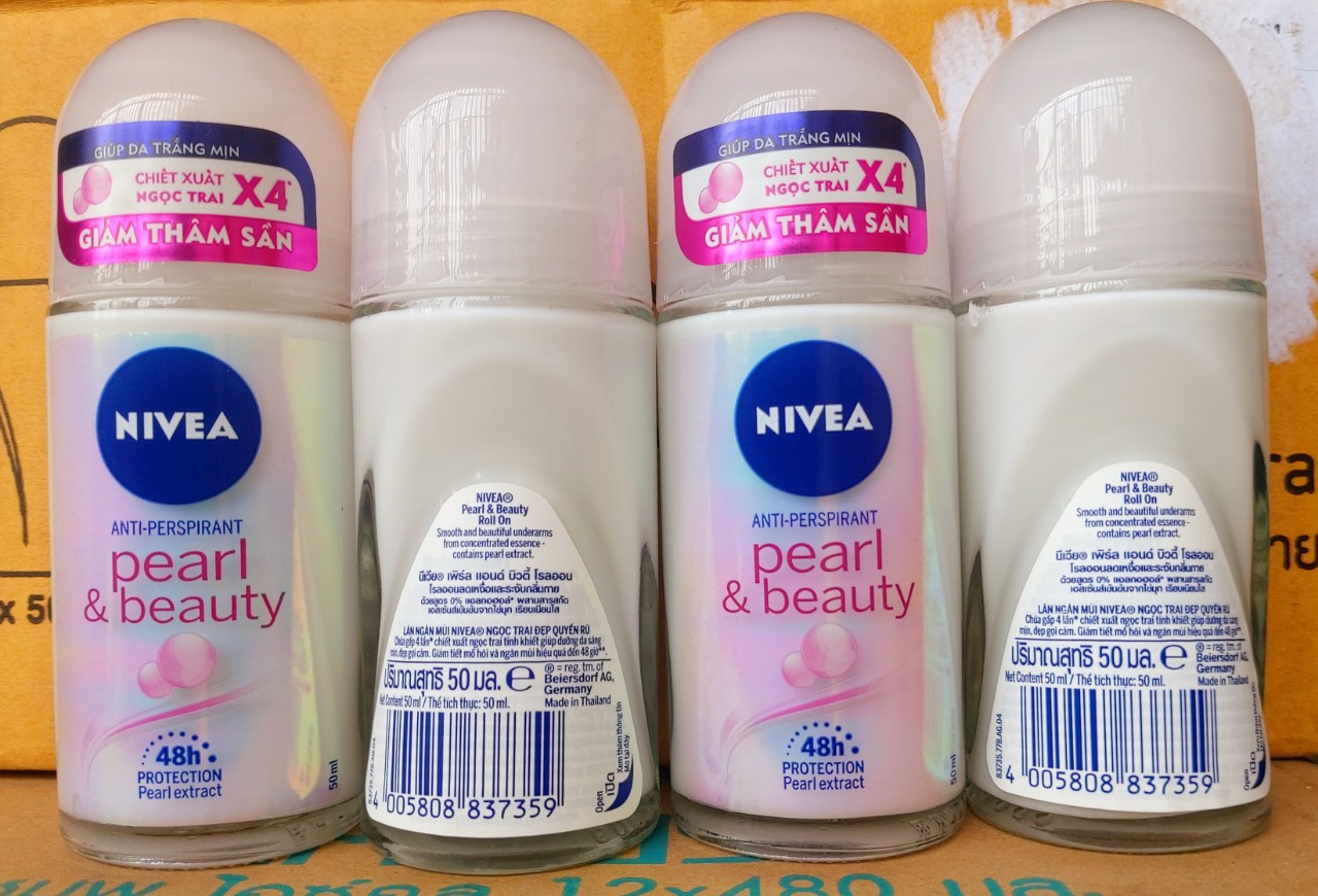 Lăn khử mùi NIVEA Ngọc trai 50ml