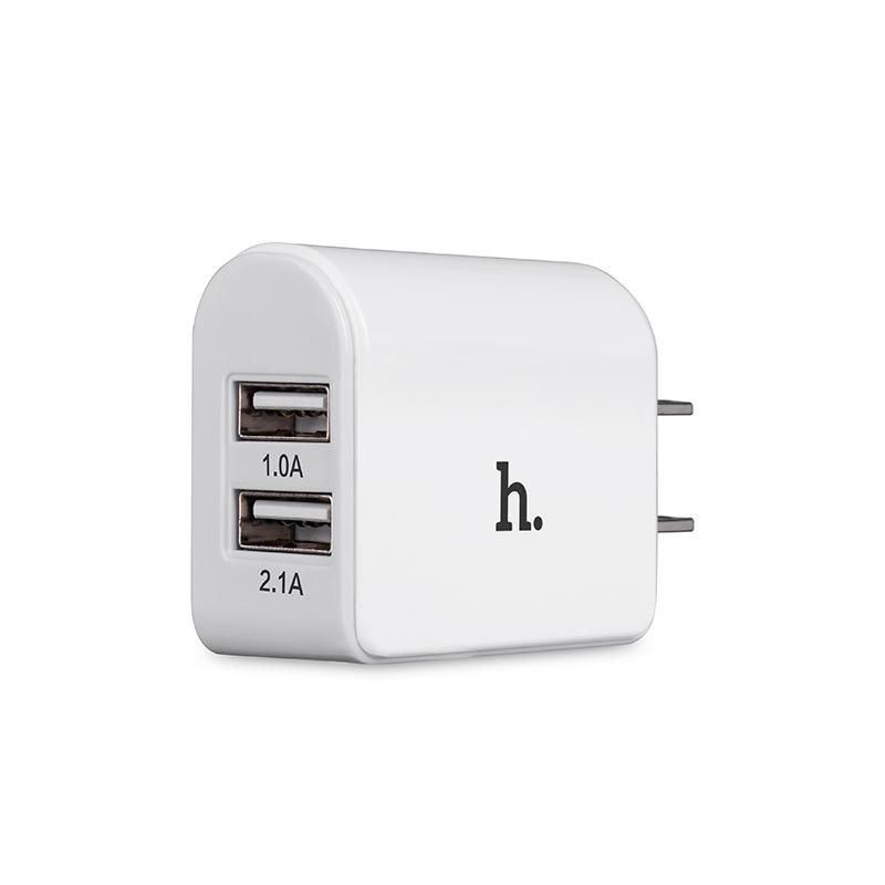 [HCM]Cốc sạc Hoco 2 cổng UH204 3.4A Max