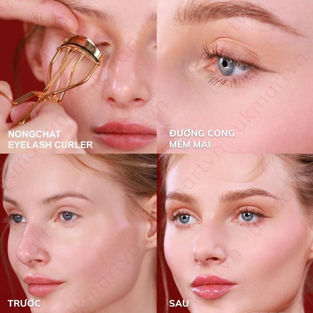 Kẹp Bấm Mi Nongchat EyeLash Curler Uốn Mi Cong
