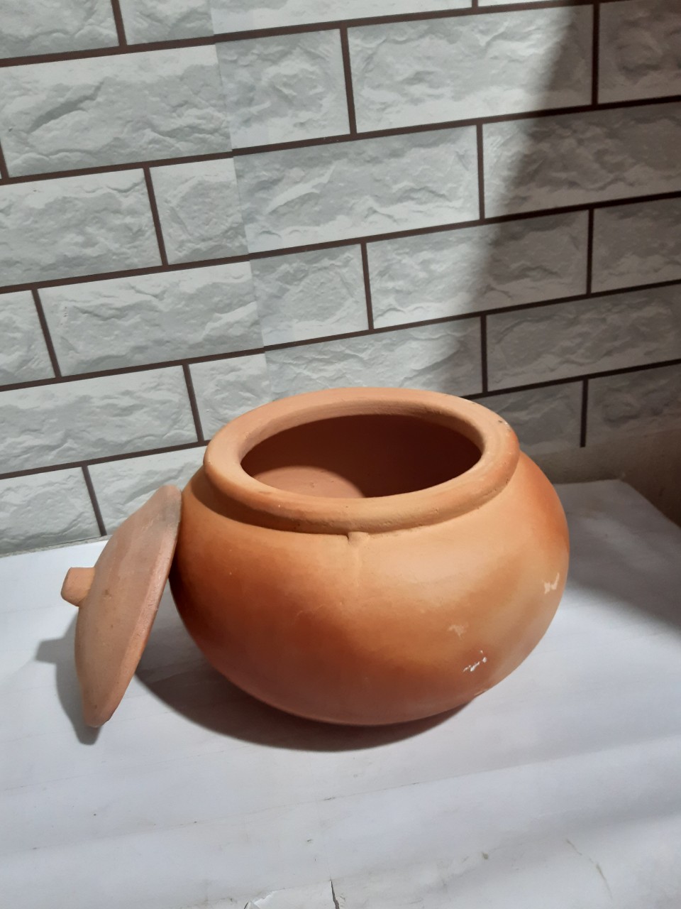 nồi đất nướng gà bụng 24 cm ( loại bé tí)