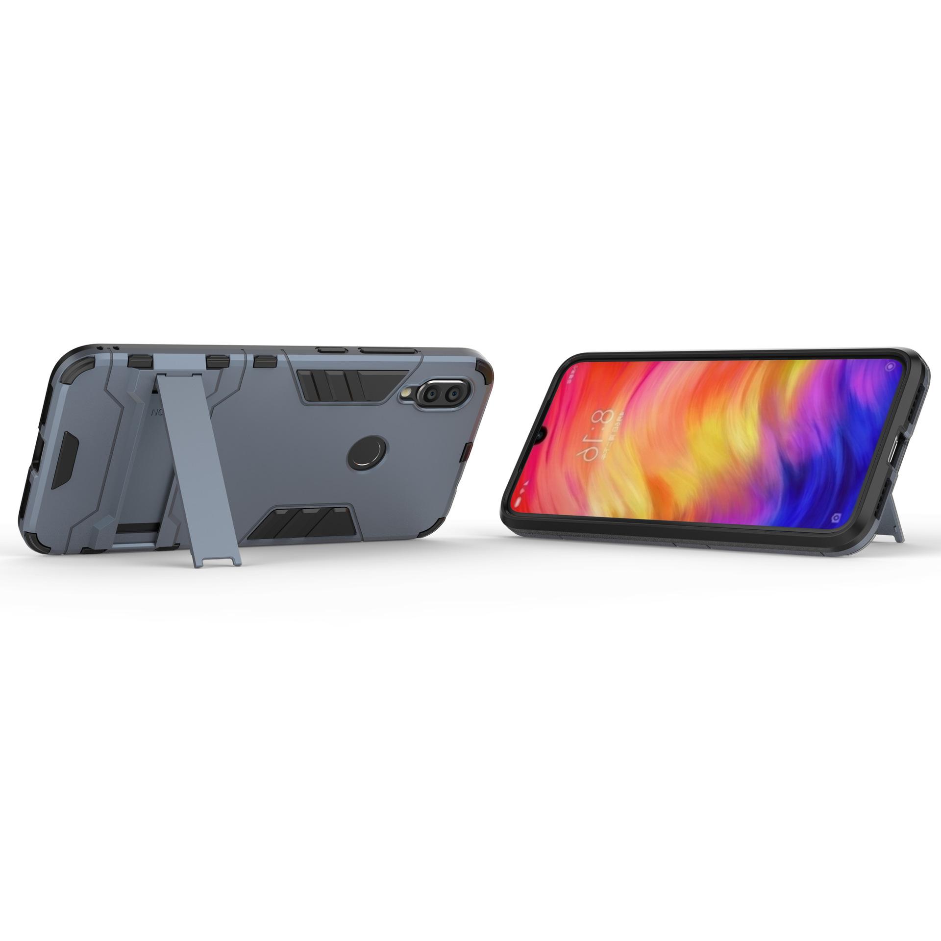 Ốp lưng chống sốc Iron Man Xiaomi Redmi Note 7, Redmi Note7, Xiaomi note7(Tặng kính cường lực trong suốt)