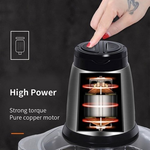 Máy xay Thịt Cối Inox - may xay thit coi inox moi