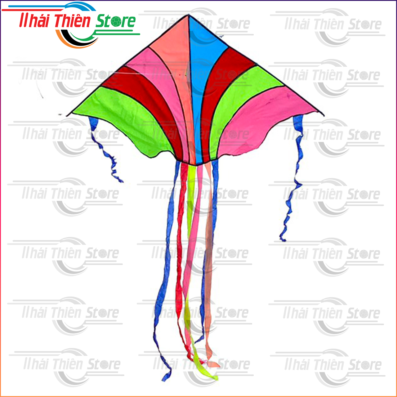 Diều Ngũ Sắc Cầu Vồng 6 Đuôi