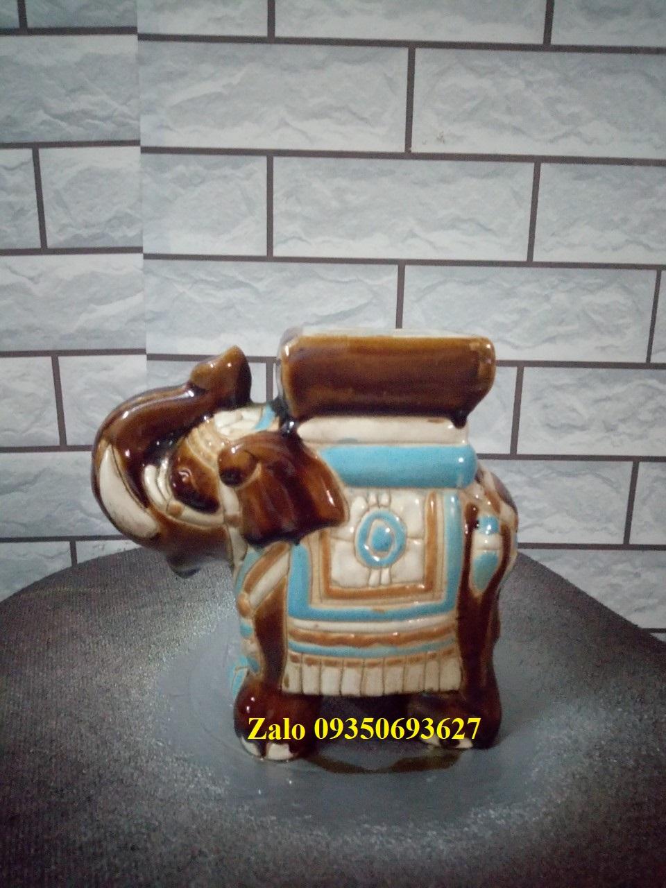 Cặp chân voi cao 17 cm