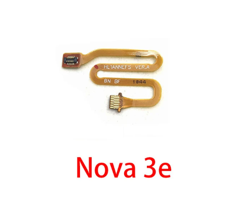 Home Button Fingerprint Touch Id Sensor Connector Flex Cable For Huawei Nova 3e 3i