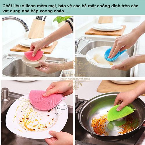 Brushes Cleaning Brushes Silicone Pad Pot Pan Kitchen Cleaning Wash Tool multifunction Dish Bowl Scouring