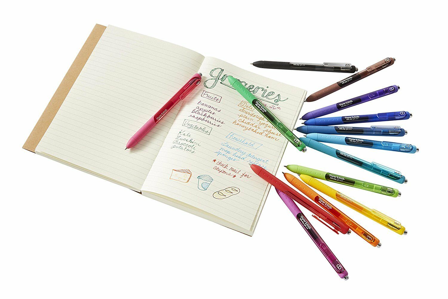 [HCM]Bút bi bấm Paper Mate InkJoy Gel RT - Medium 0.7mm