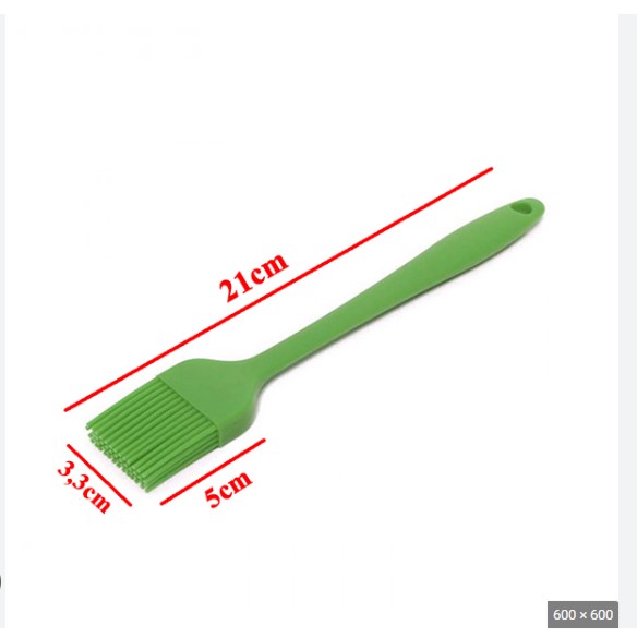 Chổi silicon đúc 21cm