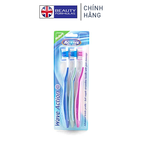 Combo 3 Bàn Chải Đánh Răng Đa Năng BF Nhập Khẩu