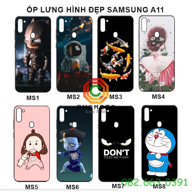 Ốp lưng Samsung galaxy A11 hình đẹp nhiều mẫu