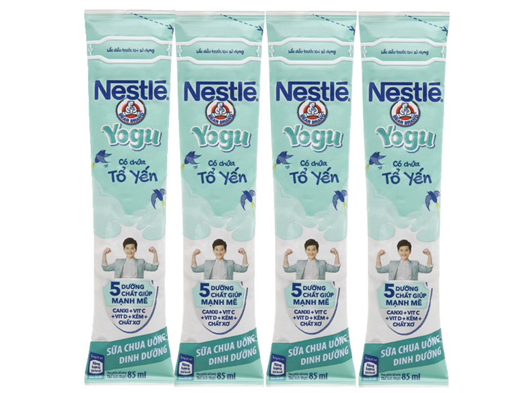 #sữa chua tổ yến thanh Nestle 85ml - (date mới 2022)