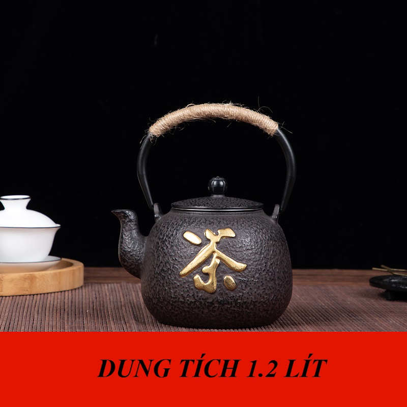 Ấm Gang Đun Nước Tetsubin 1200 ml