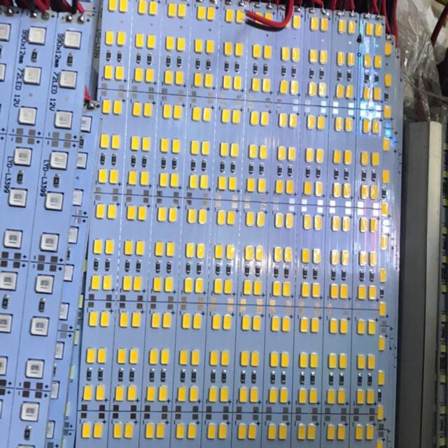 10 thanh Led kép 5730 2 hàng bóng