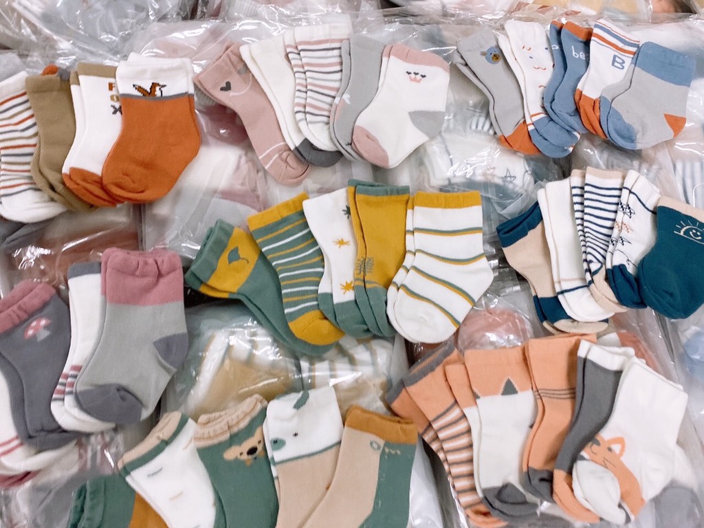 [Có sẵn] [Chính hãng] Set 5 đôi tất Nemo Hàn Quốc cho bé