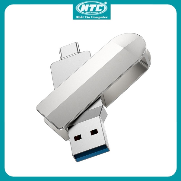 Bảng giá USB 3.0 OTG Hoco UD10 Wise 32GB / 64GB cổng TypeC và USB 3.0 - Vỏ kim loại cực đẹp (Bạc) - Hãng phân phối chính thức - Nhất Tín Computer Phong Vũ