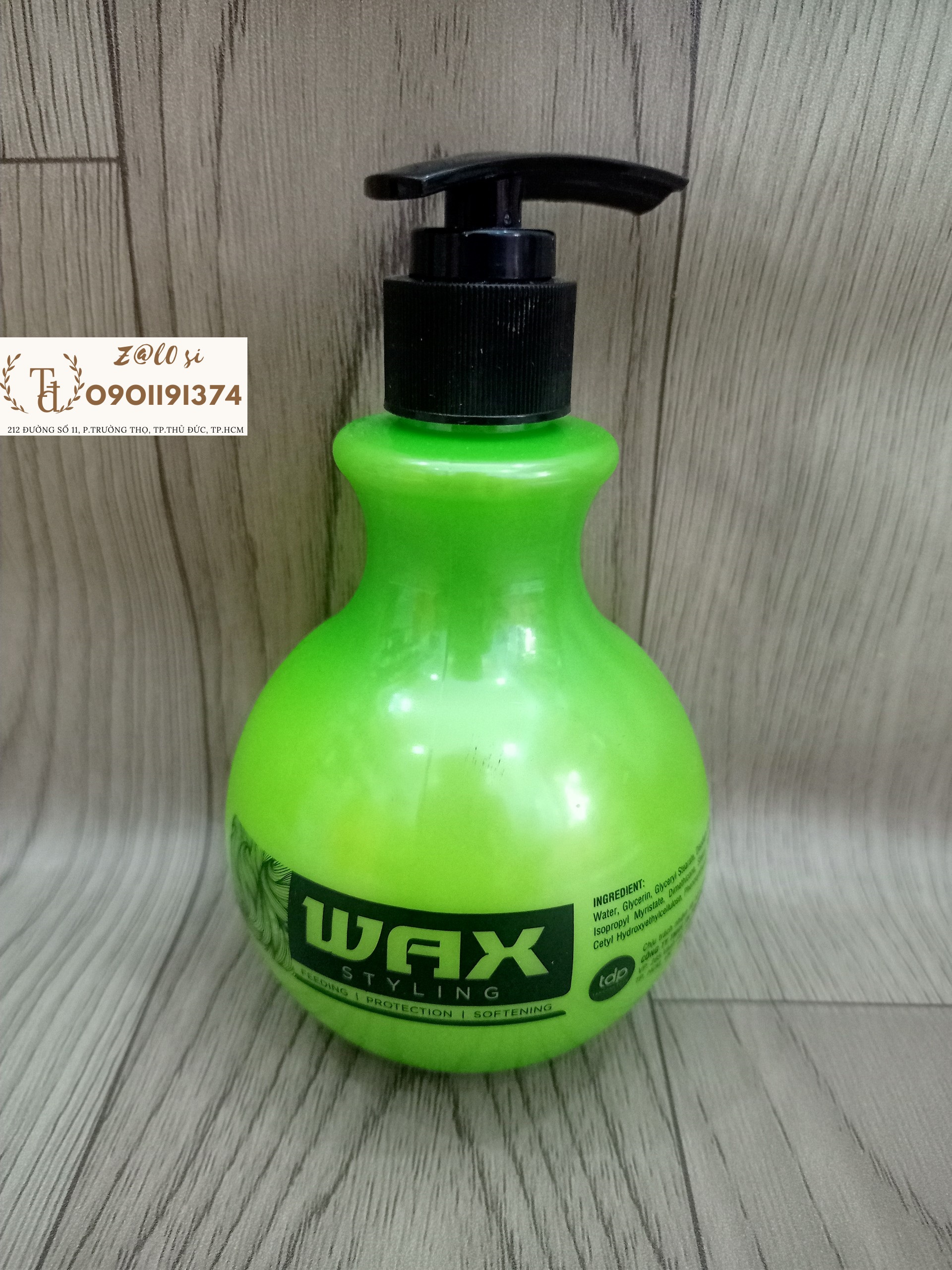 Wax tóc Wellmate xanh
