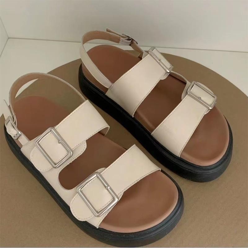Sandal nữ quai da mềm mịn LEGEND chất êm ái fullbox QC