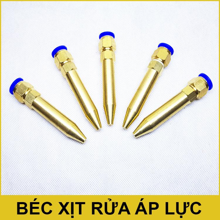 Béc xịt rửa áp lực cao 80mm nối ống 12mm