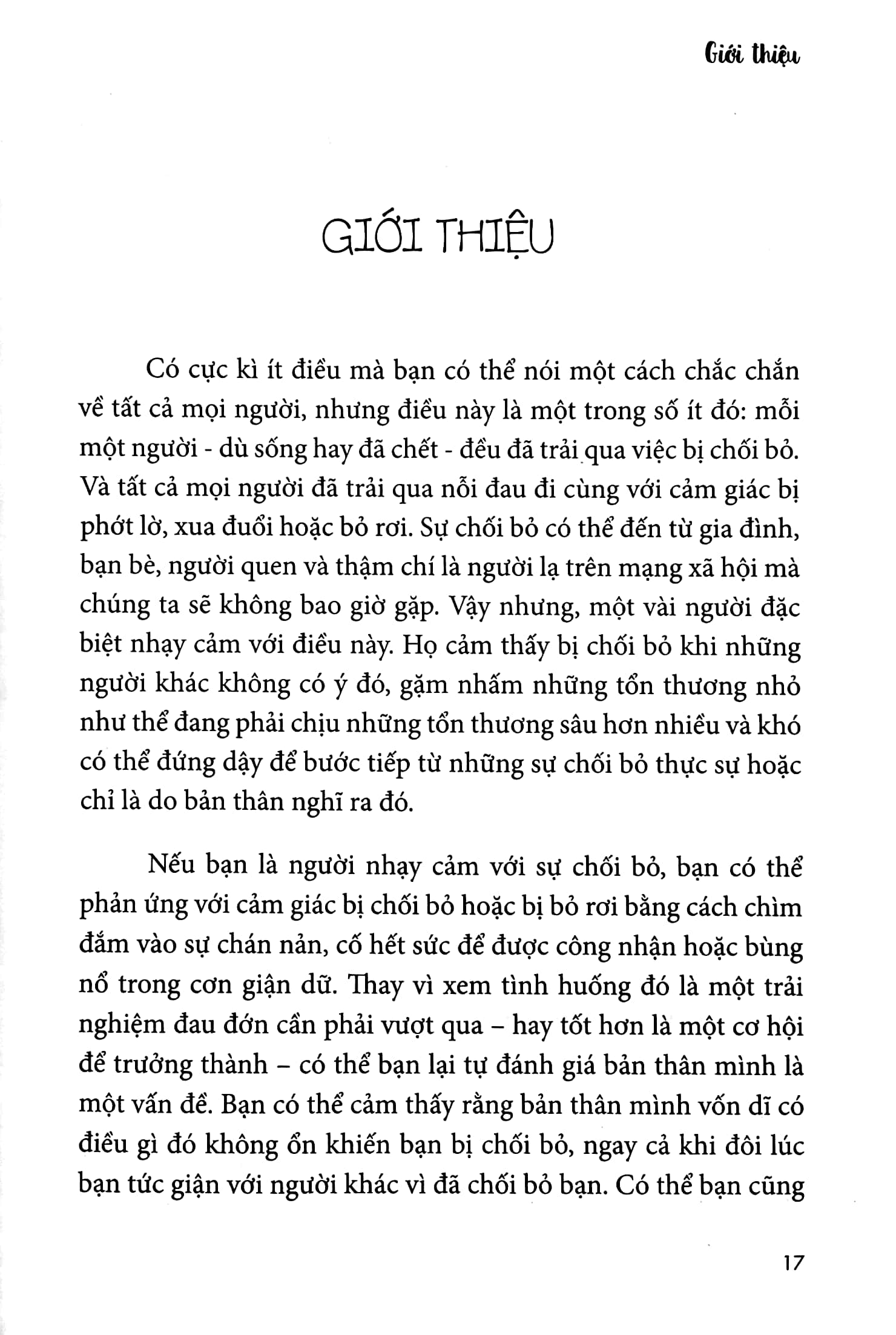 Sách: Vượt Qua Sự Chối Bỏ