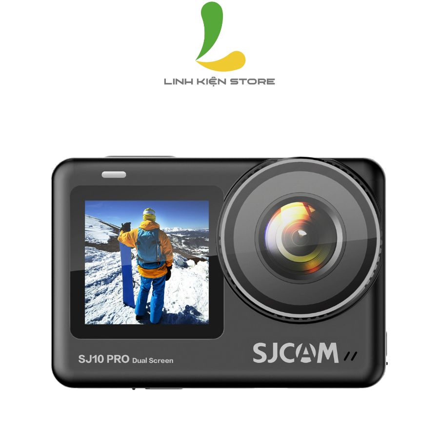 Camera hành trình SJCAM SJ10 Pro Dual Screen - Máy quay hành động màn hình kép chống rung 6 trục đỉnh cao
