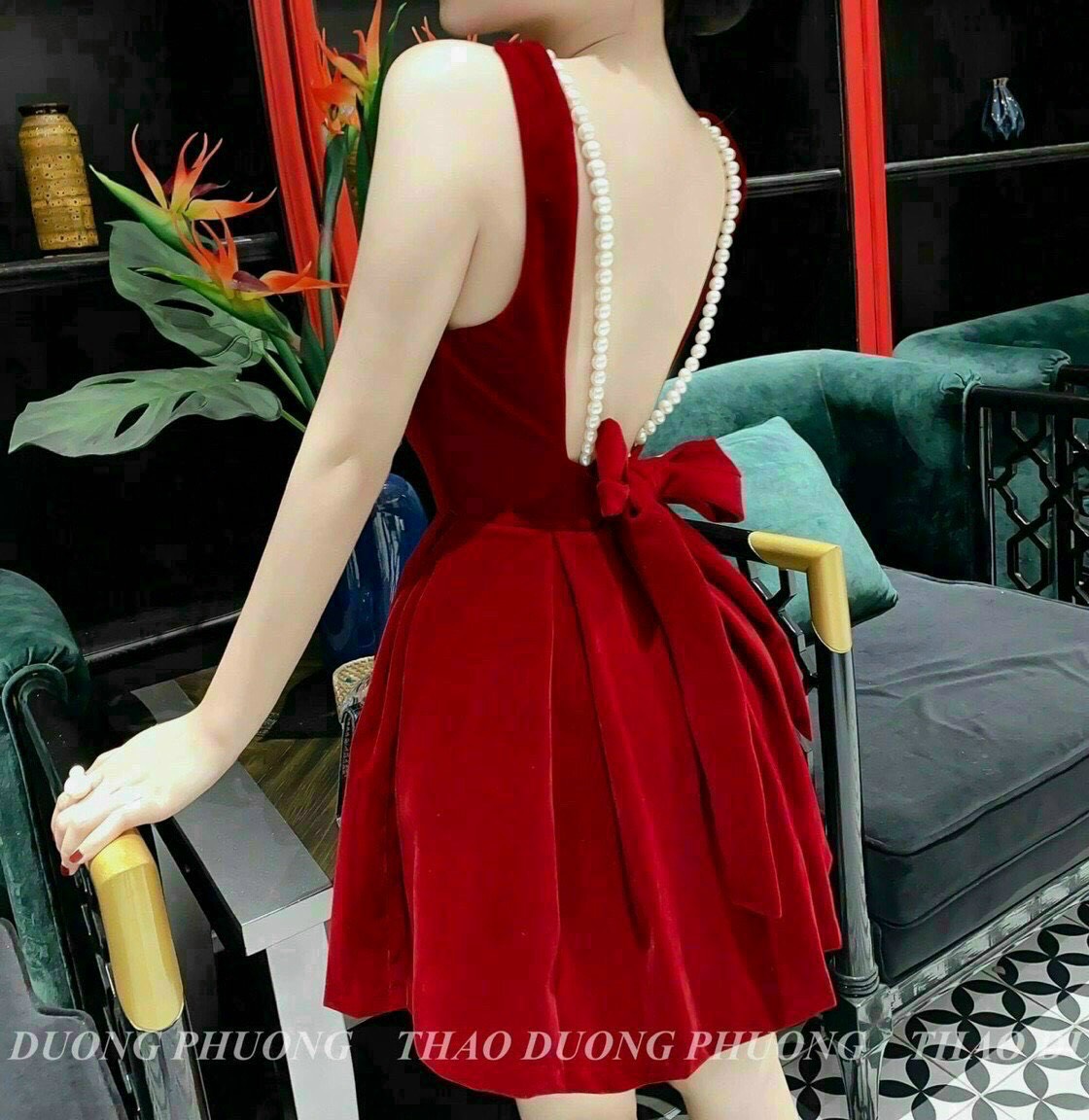 [HCM]Đầm xòe công chúa ( có mút ngực và quần trong)
