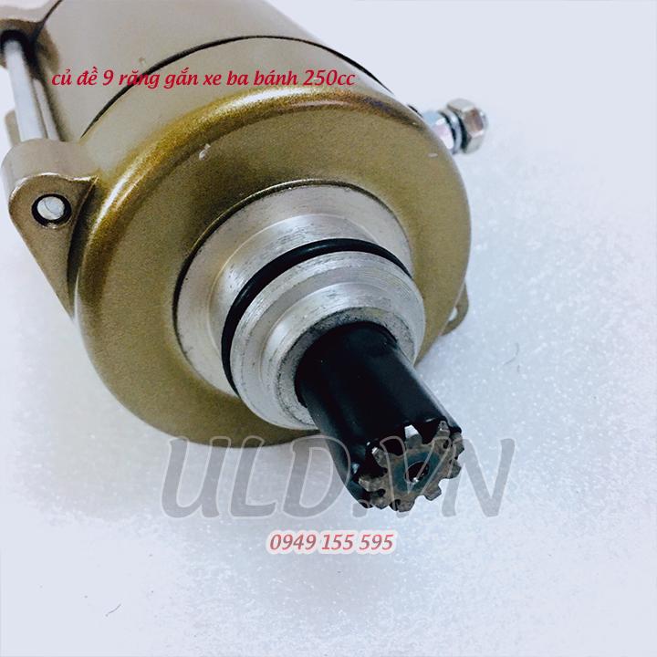 [HCM]củ đề 9 răng lớn gắn xe ba bánh 250cc
