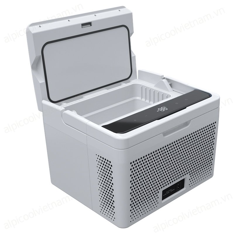 Tủ lạnh Alpicool C10- làm được đá, hâm nóng 50 độ C