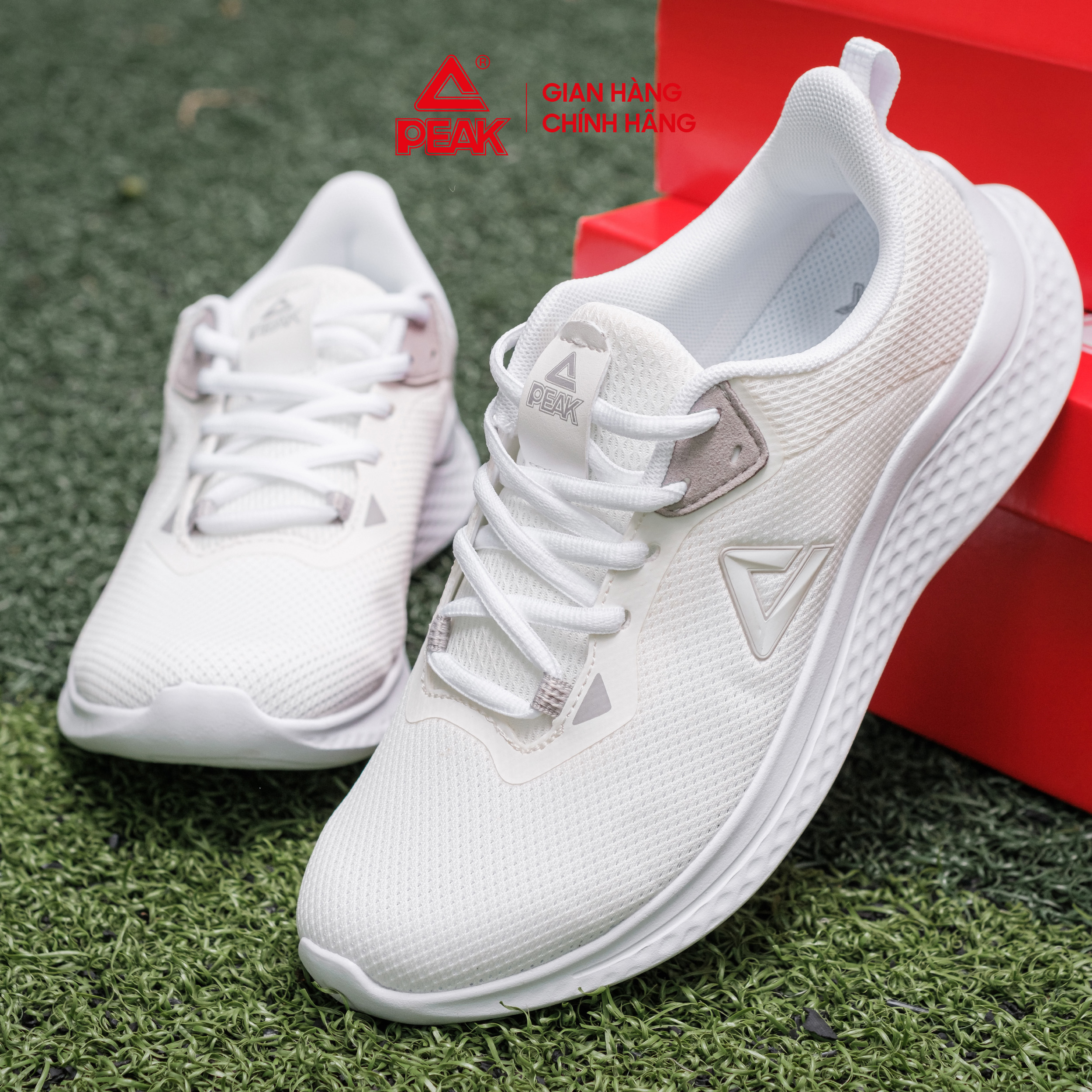 Giày Chạy Bộ Nữ PEAK Running E223198H