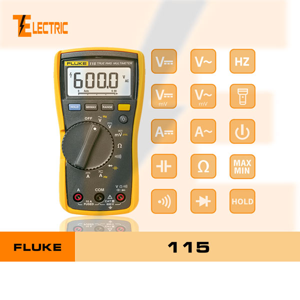 [HCM]FLUKE 115 Đồng Hồ Đo Điện Đo Tụ Đo Tần Số Fluke 115