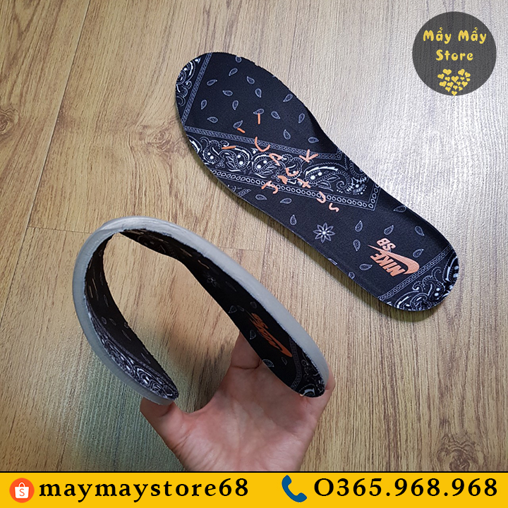 Lót Giày Nike Xịn Màu Đen (Size: 43, 44, 45)