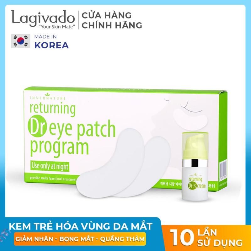 Kem tri thâm quầng bọng mắt Hàn Quốc Returning Dr EYE PATCH Program - hộp 10 liệu trình phù hợp cho nhiều loại da
