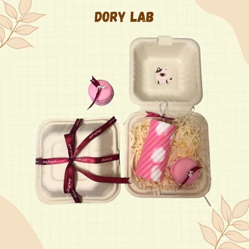 Hộp Gói Quà Tặng Nến Thơm - Dory Lab
