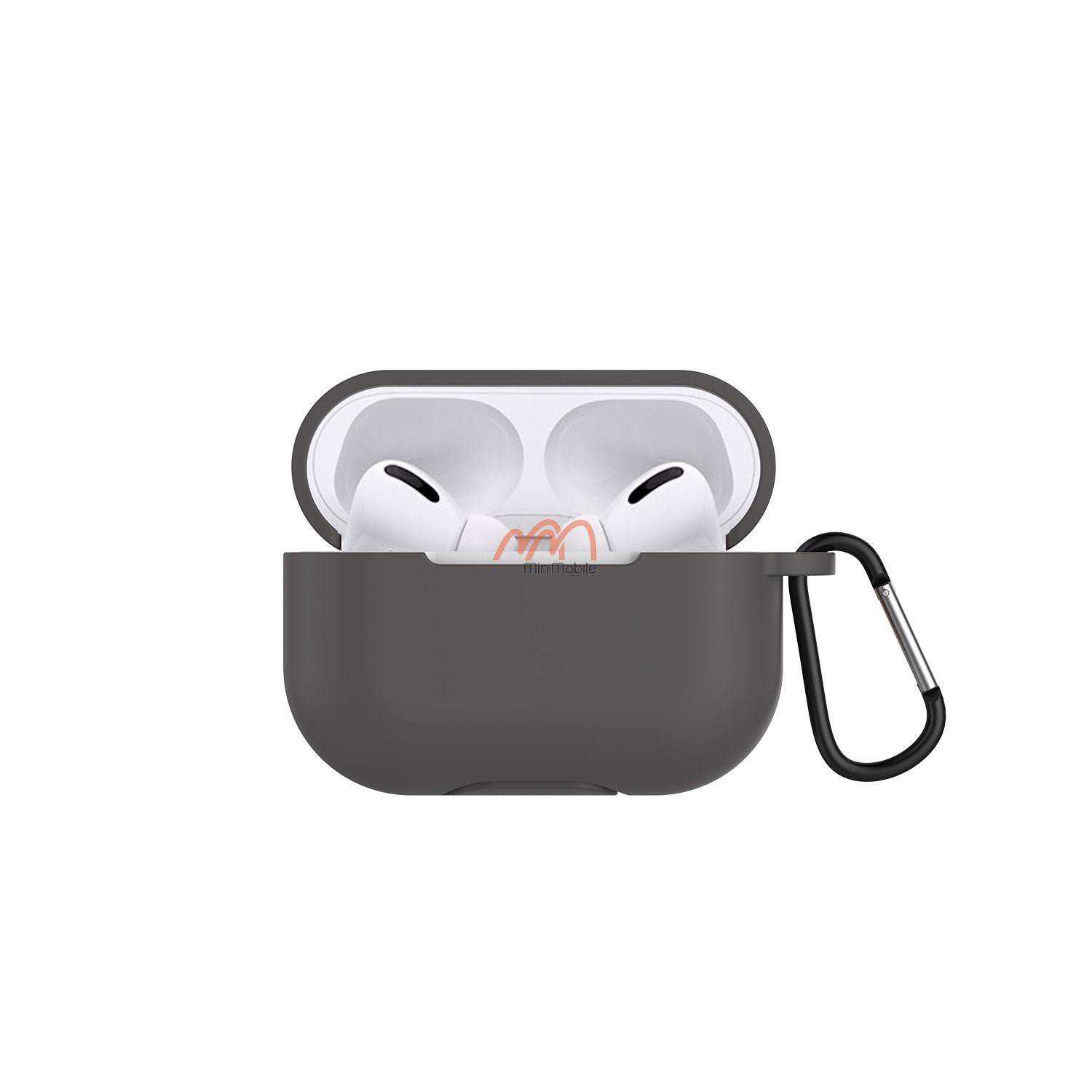 Case bảo vệ tai nghe AirPods Pro có móc (tặng 1 Dây đeo chống rớt cho tai nghe AirPods)