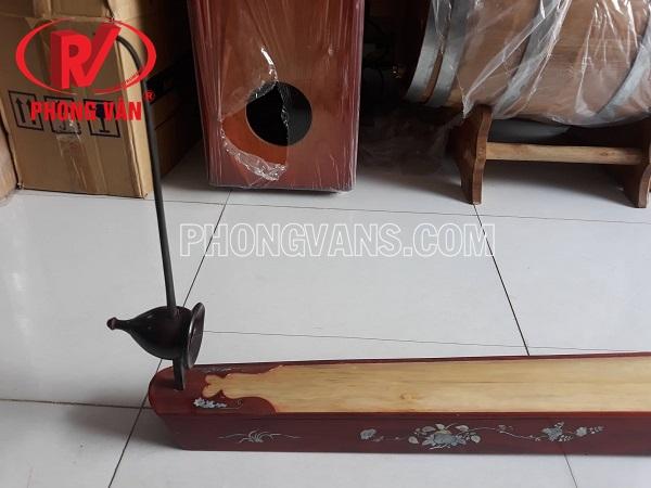 [HCM]Đàn bầu thẳng gỗ hương đỏ khảm trai