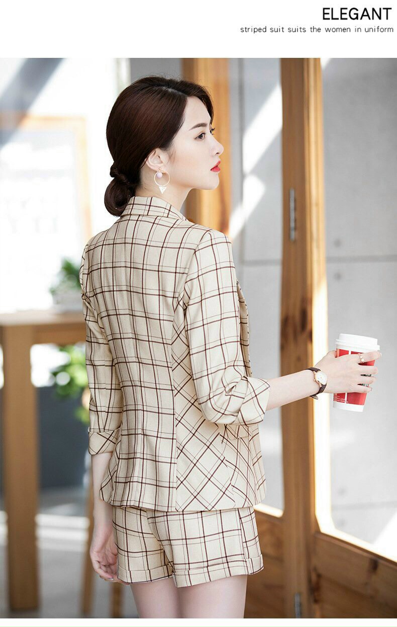 SET BỘ VEST CARO 3 MÓN CAO CẤP