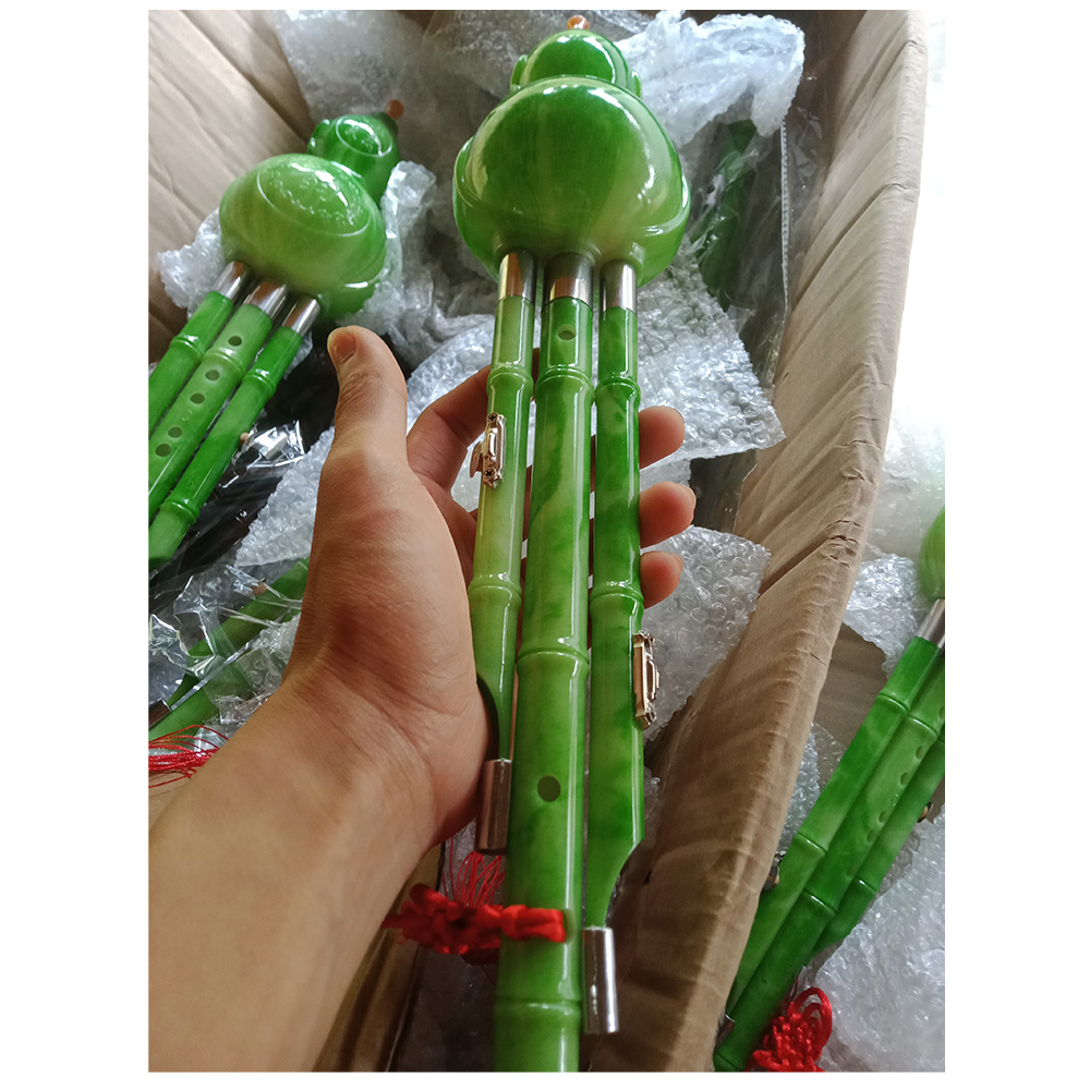 Sáo Bầu 2 Bè Màu Xanh Ngọc