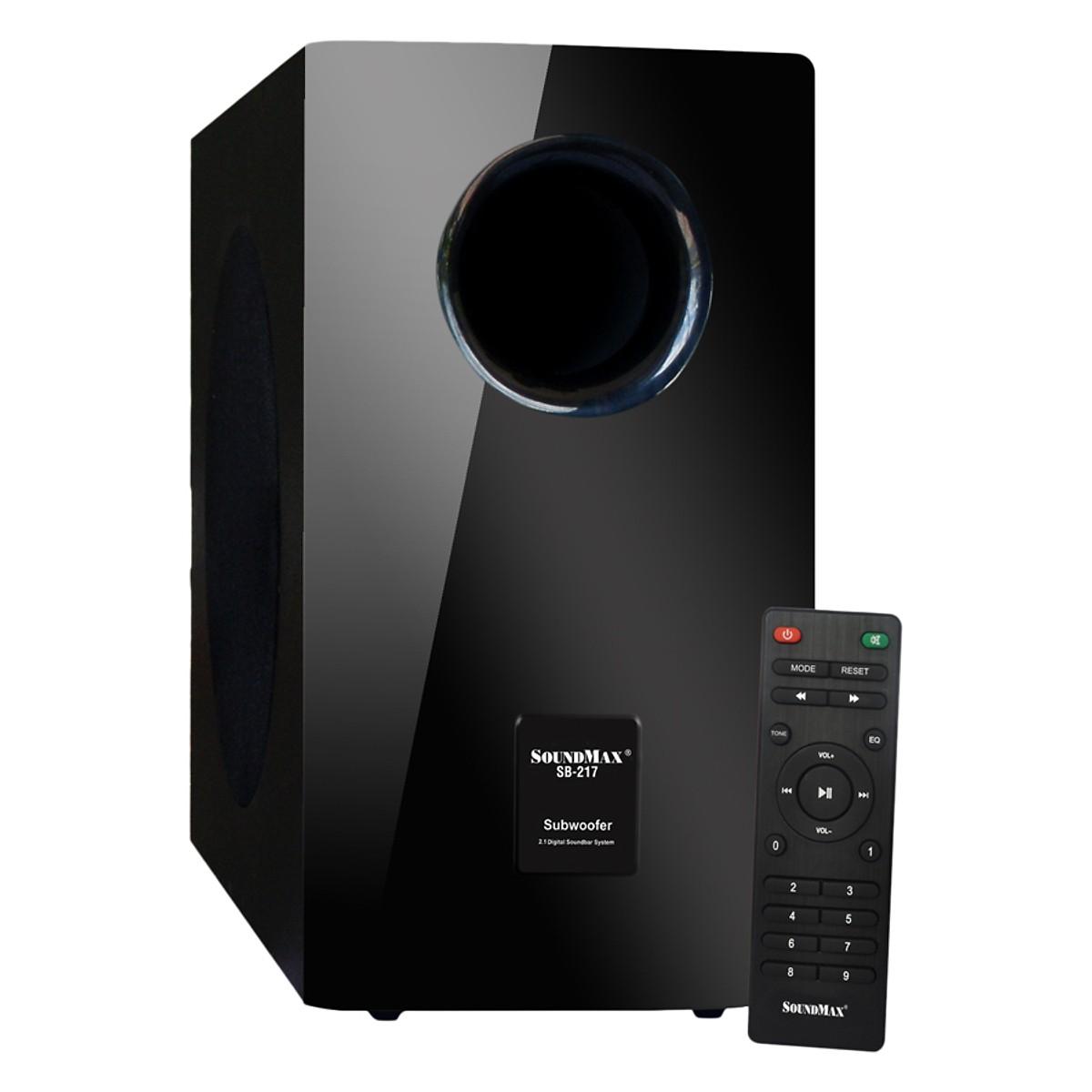 Loa Soundmax SB-217/2.1 90W RMS (Đen)