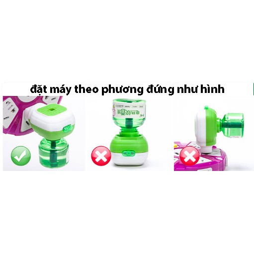 Máy xông tinh dầu đuổi muỗi côn trùng WOMU