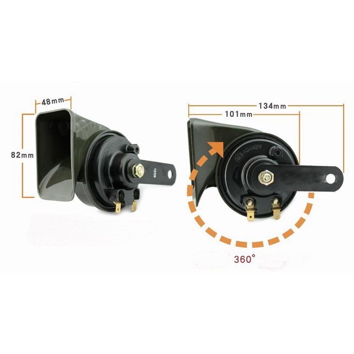 Bộ Còi Sên 2 zắc (DENSO)