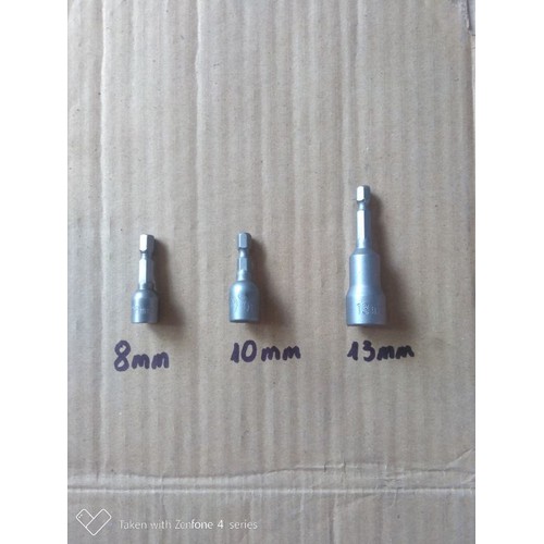 combo 3 đầu bắn tôn vít bù lon 8mm 10mm 13mm