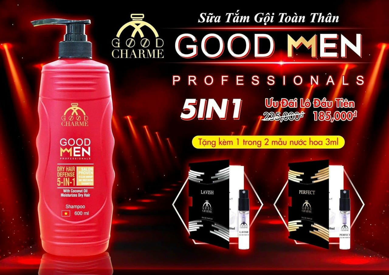 Sữa tắm nam Good men đỏ 700ml ( chai đỏ )