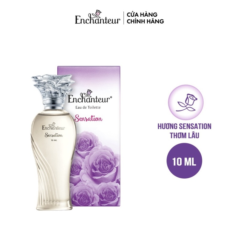 [Gift] Nước hoa cao cấp Enchanteur Sensation 10ml nhập khẩu