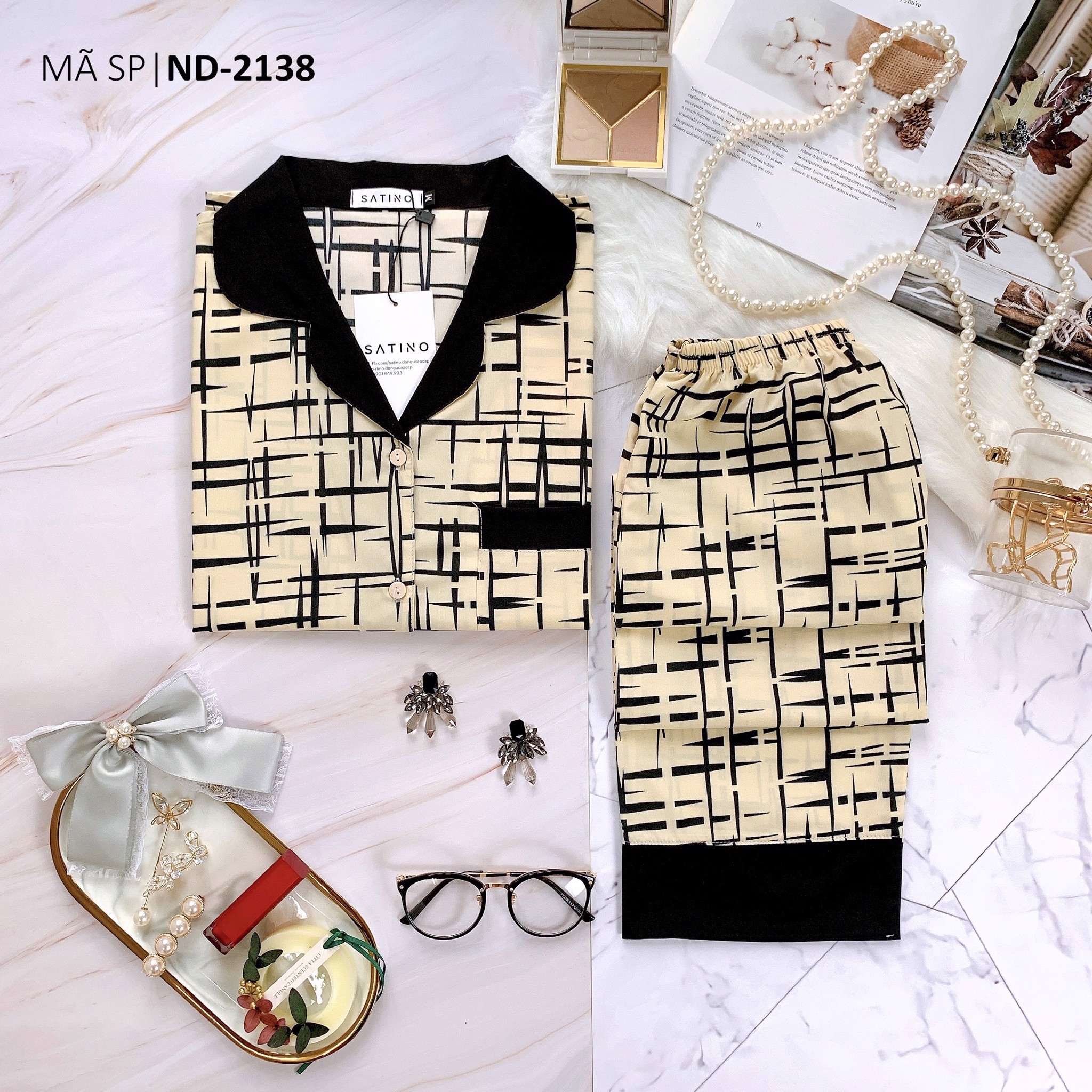 [COMBO 3 BỘ 499K] Pijama TNQD - Ami Nude