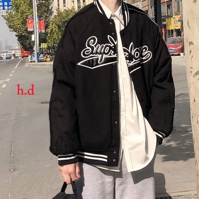 SIÊU PHẨM ÁO KHOÁC BOMBER THỎ SUP CỰC ĐẸP
