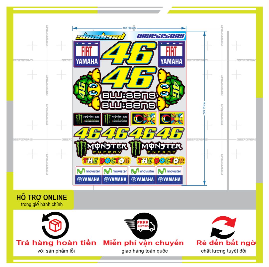 LOGO STICKER CON RÙA 08